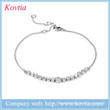 2015 cubic zirconia tennis bracelets jewelry models sterling sliver bracelets prices